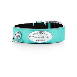 *** Authentic Tiffany Leather band Bracelet ****